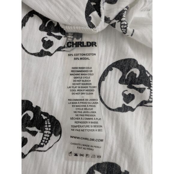 Chrldr modal skull tee - Picture 9 of 10